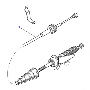 GEAR CONTROL SHIFT CABLE  XR855991